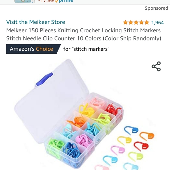 Other - Knitting, crochet looking stich Marker kit